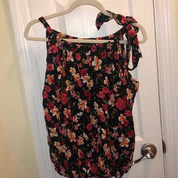 Floral woman’s bubble shirt - Picture 1 of 2